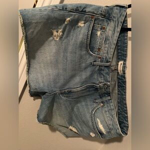 Madewell Distressed Denim Shorts